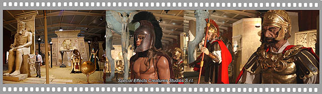 mostra cinematografica antica roma imperiale antico egitto